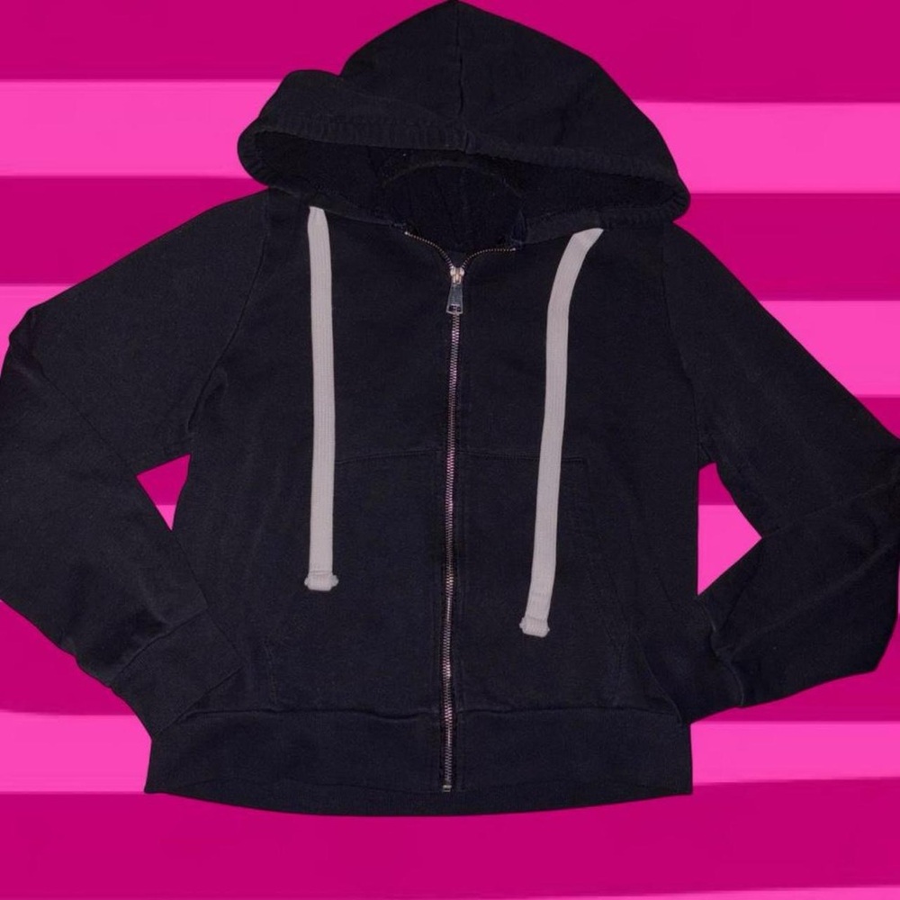 Match Black Hoodie with White Accents